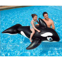 Load image into Gallery viewer, whale inflatable water play toy pool float