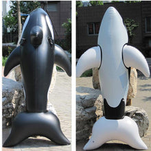 Load image into Gallery viewer, whale inflatable water play toy pool float