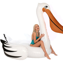 Load image into Gallery viewer, 220cm Huge Inflatable Pelican Pool Float Ride-O