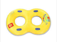 Load image into Gallery viewer, Inflatable Pool Float Two-person Swimming Ring