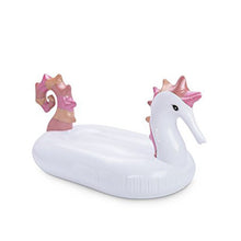 Load image into Gallery viewer, 2018 Giant Seahorse Inflatable Pool Float Newest Swim